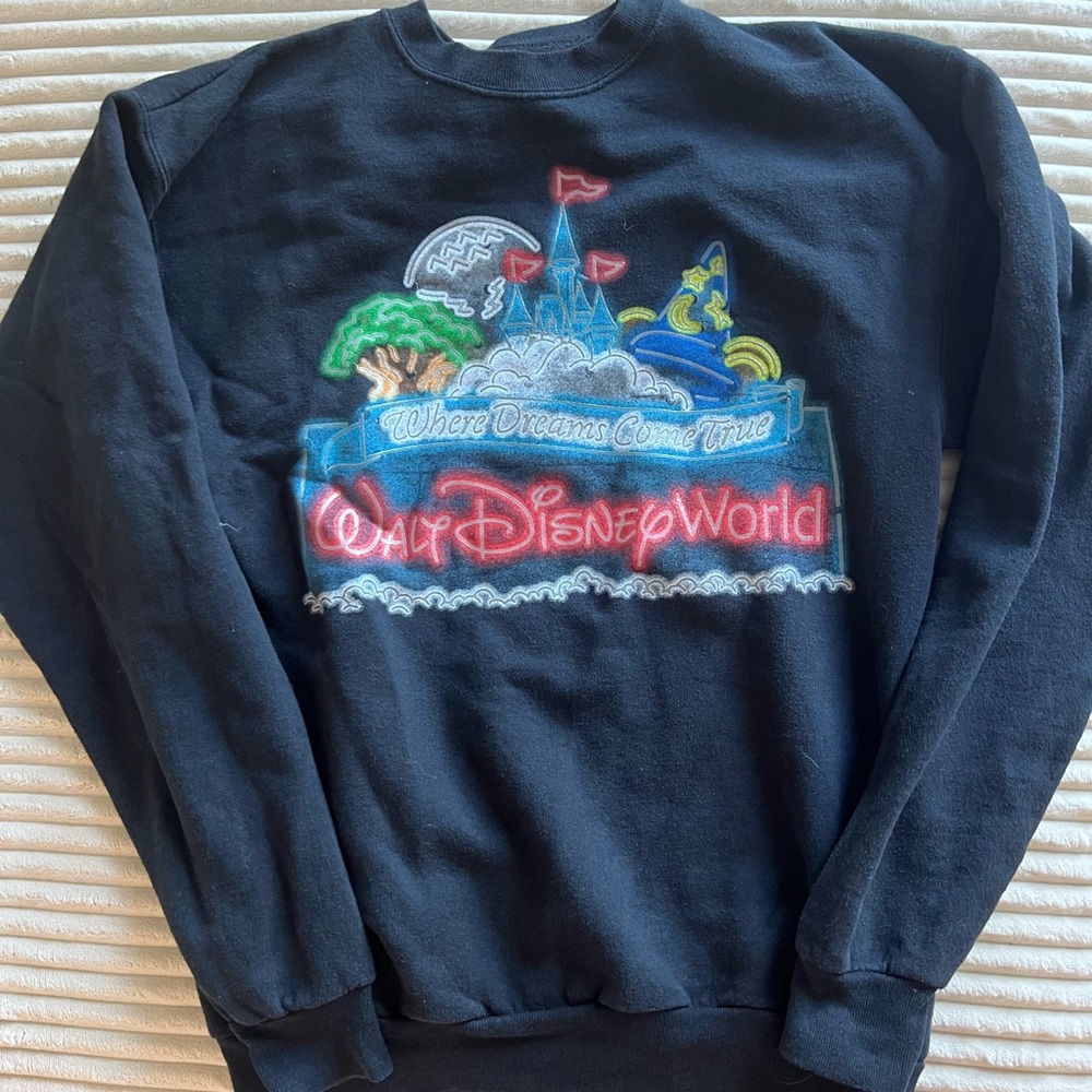 Black Walt Disney World Where Dreams Come True sweatshirt
